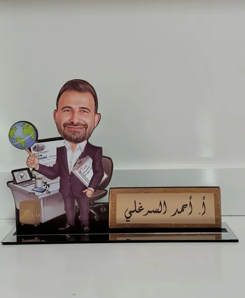 ستاند كاريكاتير ( خشب)